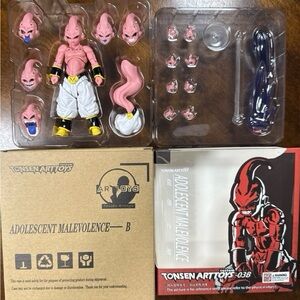 Tonsen Arttoys Adolescent Malevolence B - Pink Figure kid buu dragon ball